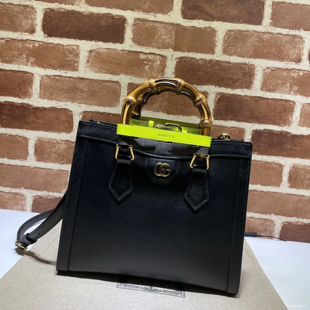 First bag ru Gucci tote small bag Diana 0817